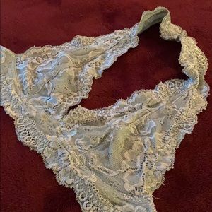 Super Cute Halter Mint Colored Bralette